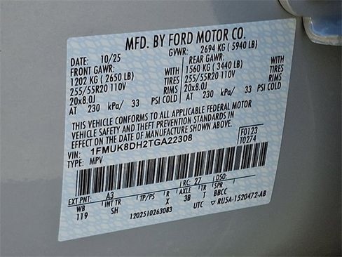 New 2026 Ford Explorer Active image 18