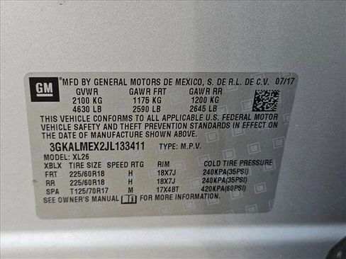 Used 2018 GMC Terrain SLE image 22