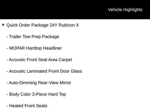 New 2026 Jeep Wrangler Unlimited Rubicon AWD/4WD image 8