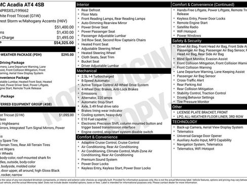 Used 2025 GMC Acadia AT4 w/ LPO, All-Weather Package AWD/4WD image 38