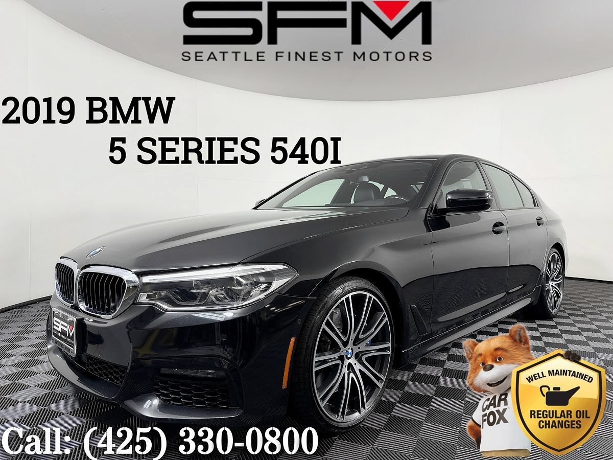 Used 2019 BMW 540i w/ M Sport Package RWD image 1