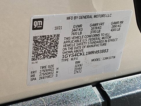 Used 2021 Cadillac Escalade Premium Luxury w/ Driver Assist Tech Package image 38