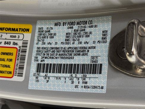 New 2026 Ford Bronco Sport Outer Banks w/ Outer Banks Tech Package+ AWD/4WD image 30