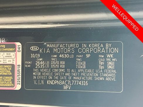 Used 2020 Kia Sportage EX w/ EX Technology Package FWD image 14