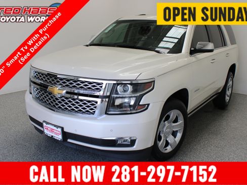Used 2015 Chevrolet Tahoe LTZ RWD image 1