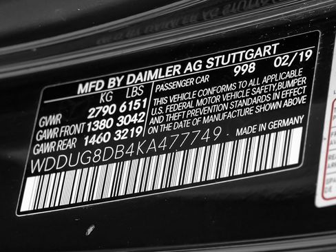 Used 2019 Mercedes-Benz S 560 Sedan image 65