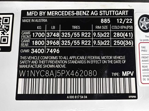Used 2023 Mercedes-Benz G 63 AMG Squared image 51