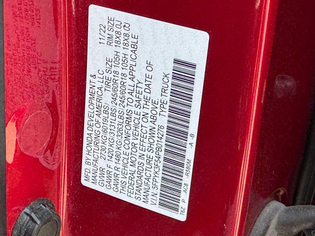 Certified 2023 Honda Ridgeline RTL image 17