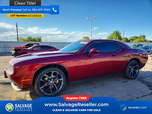 Used 2020 Dodge Challenger SXT w/ Blacktop Package RWD image 1