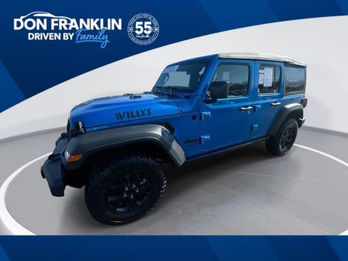 Used 2022 Jeep Wrangler Unlimited Sport image 1