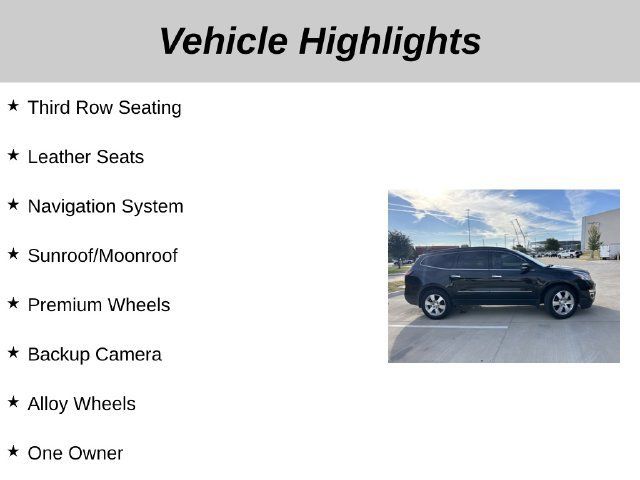 Used 2013 Chevrolet Traverse LTZ FWD image 5