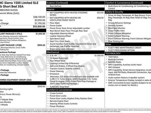 Used 2022 GMC Sierra 1500 SLE w/ Driver Alert Package II AWD/4WD image 26