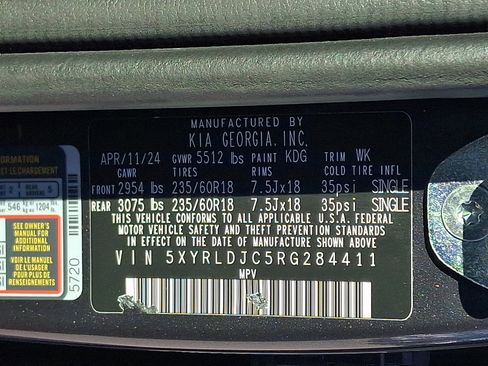 Certified 2024 Kia Sorento S image 27