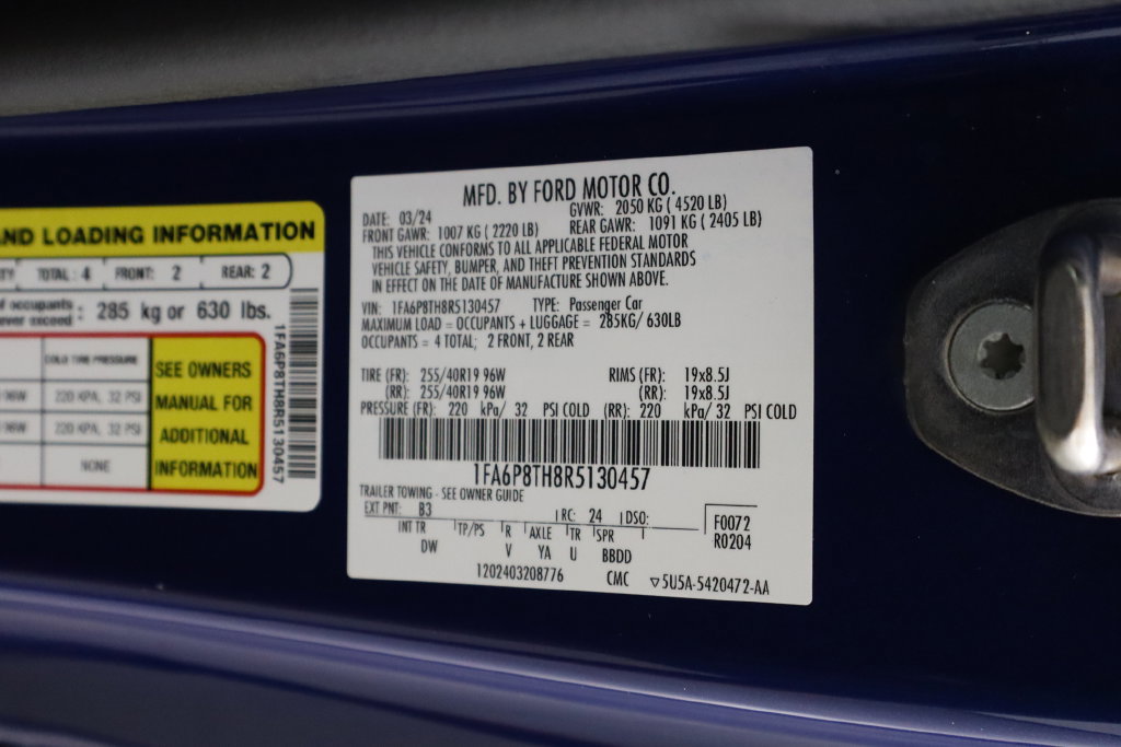 Used 2024 Ford Mustang Coupe RWD image 38