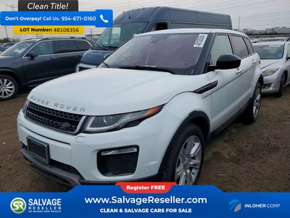 Used 2017 Land Rover Range Rover Evoque SE