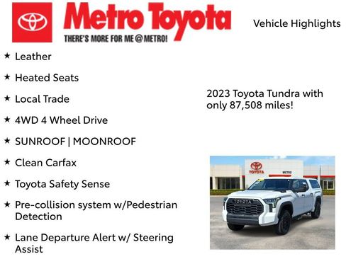 Used 2023 Toyota Tundra TRD Pro w/ TRD Pro Tow Package AWD/4WD image 8