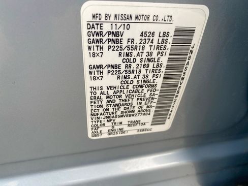 Used 2011 Nissan Rogue SV w/ SL Pkg AWD/4WD image 16