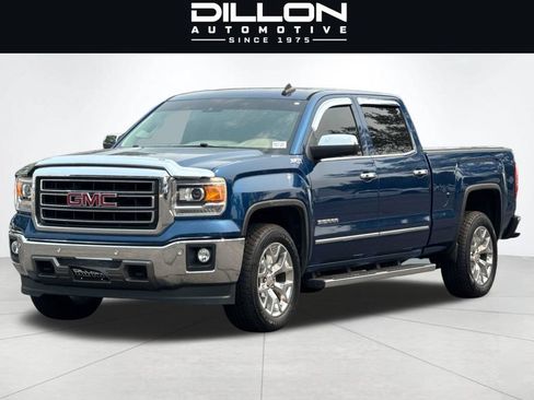 Used 2015 GMC Sierra 1500 SLT w/ SLT Crew Cab Value Package AWD/4WD image 8
