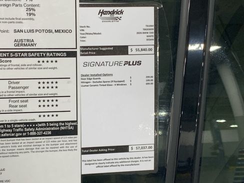 Used 2026 BMW 330i Sedan w/ M Sport Package RWD image 32
