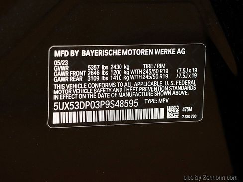 Certified 2023 BMW X3 xDrive30i w/ Premium Package image 38