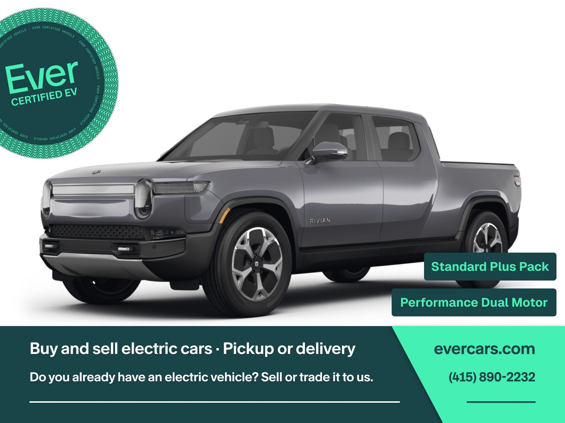 Used 2024 Rivian R1T Adventure Dual AWD/4WD image 1