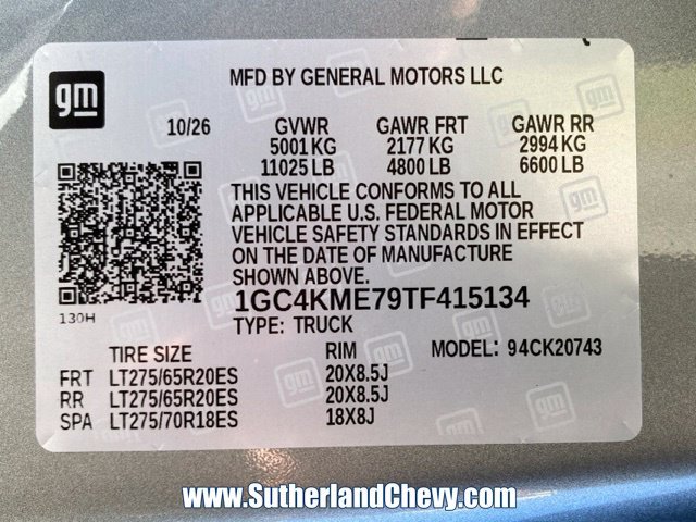 New 2026 Chevrolet Silverado 2500 Custom w/ Custom Value Package AWD/4WD image 52