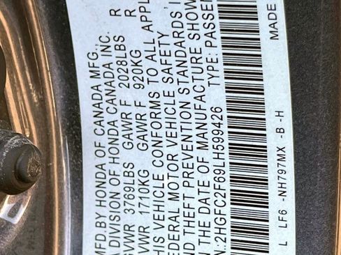 Used 2020 Honda Civic LX image 19