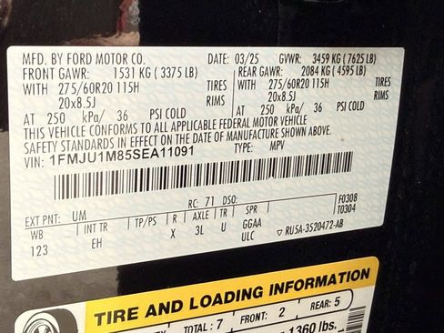 Used 2025 Ford Expedition Platinum image 61