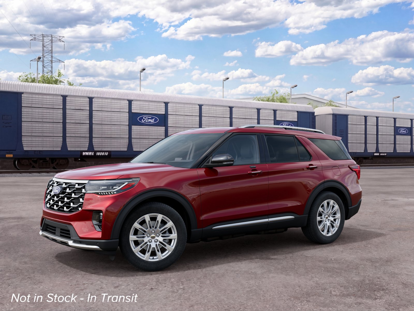 New 2027 Ford Explorer Platinum RWD image 1