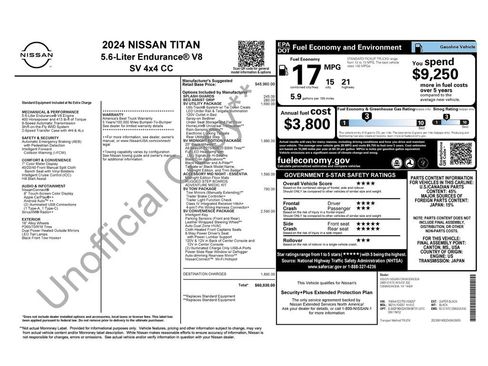 Used 2024 Nissan Titan SV w/ SV Convenience Package image 31