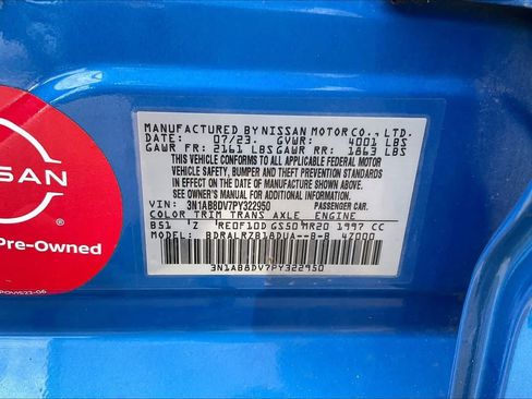 Used 2023 Nissan Sentra SR FWD image 33