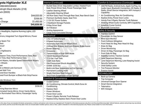 Used 2024 Toyota Highlander XLE image 40
