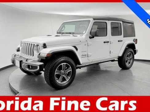 Used 2023 Jeep Wrangler Unlimited Sahara w/ Cold Weather Group AWD/4WD image 1