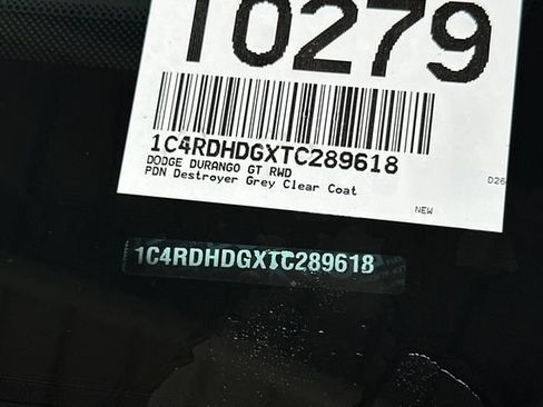 New 2026 Dodge Durango GT w/ Blacktop Package RWD image 27