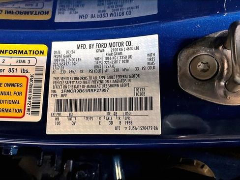 Used 2024 Ford Bronco Sport Big Bend w/ Convenience Package image 19