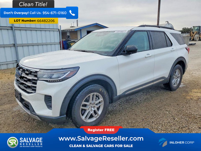 Used 2025 Ford Explorer Active AWD/4WD image 1