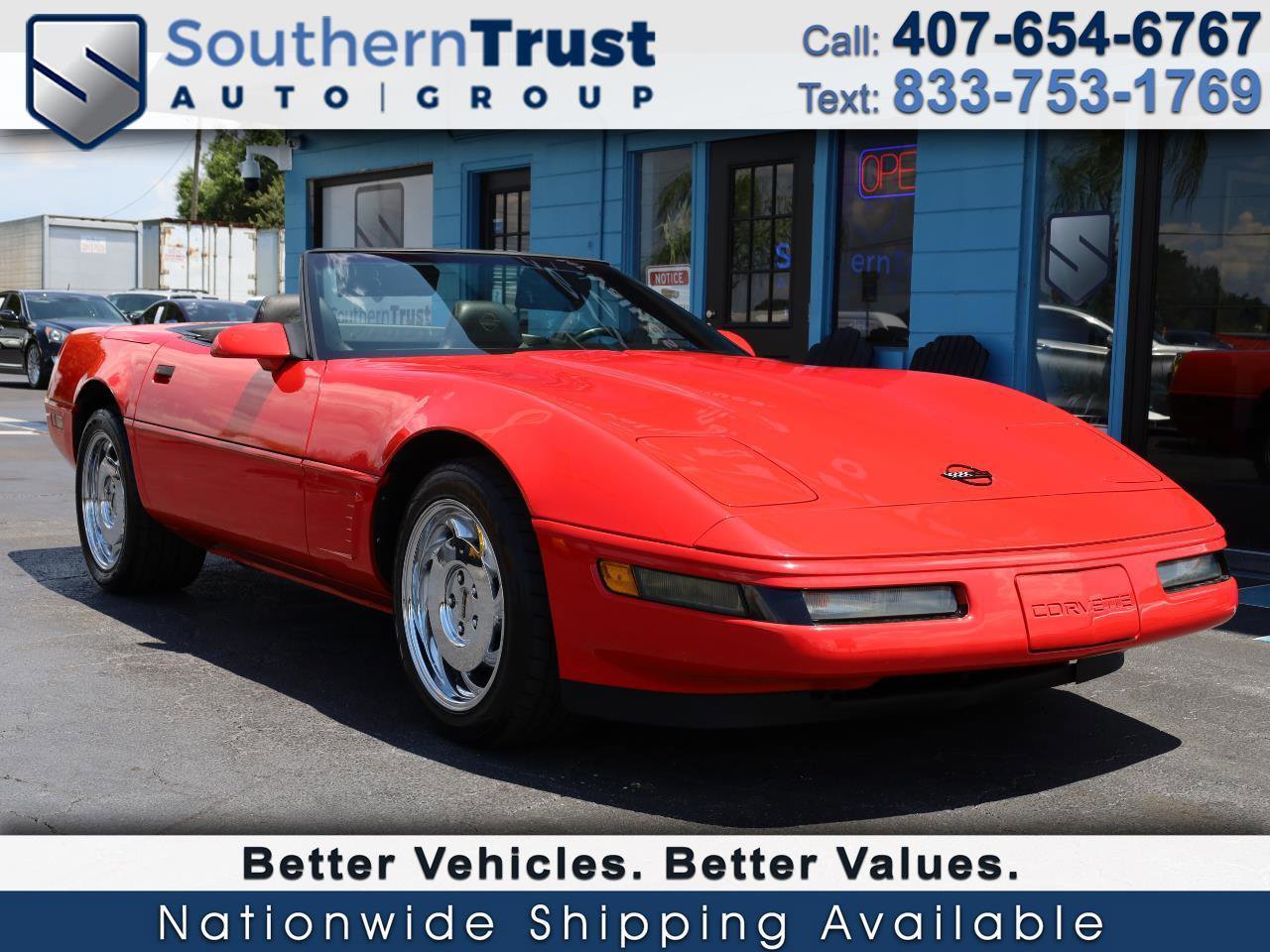 Used 1995 Chevrolet Corvette Convertible RWD image 1