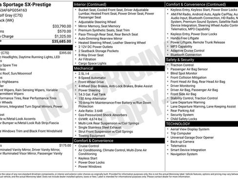 Used 2023 Kia Sportage SX FWD image 32