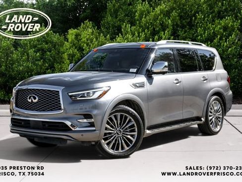 Used 2021 INFINITI QX80 Sensory w/ All-Season Package RWD image 1