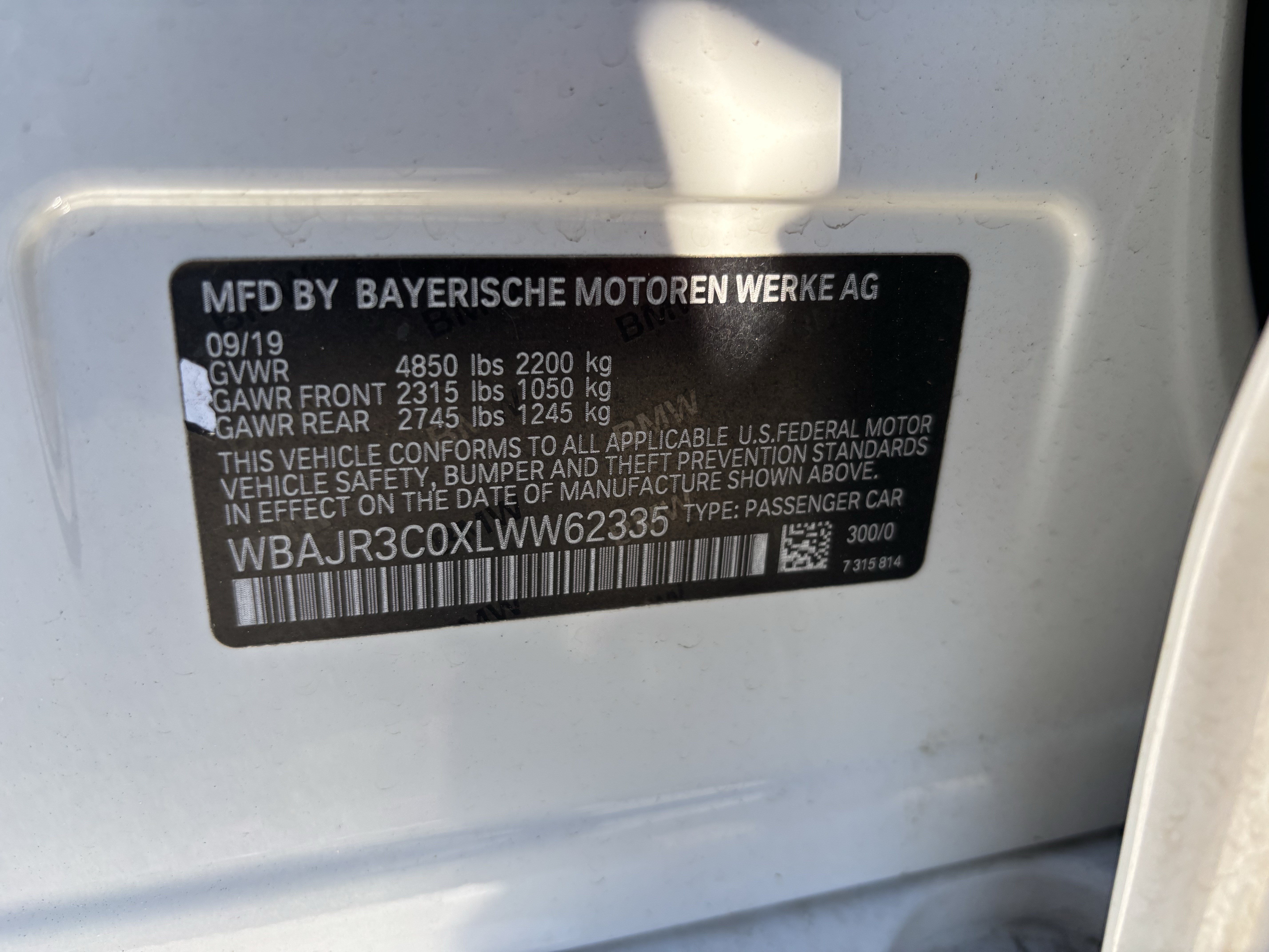 Used 2020 BMW 530i w/ M Sport Package RWD image 38