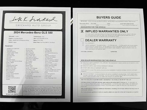 Used 2024 Mercedes-Benz GLS 580 4MATIC image 43