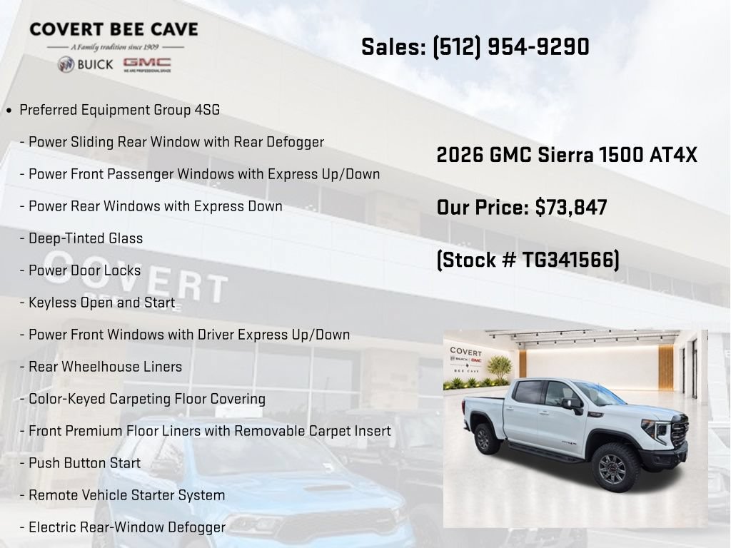 New 2026 GMC Sierra 1500 AT4X AWD/4WD image 7