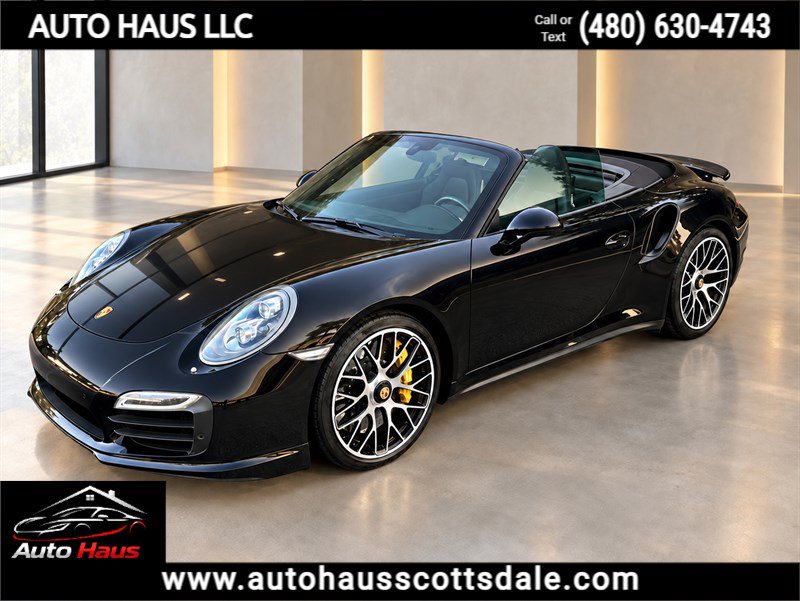 Used 2015 Porsche 911 Turbo S w/ High-end Infotainment Package AWD/4WD image 1