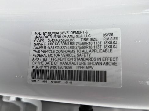 New 2026 Honda Passport TrailSport Elite image 38