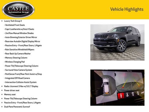 Used 2024 Jeep Grand Cherokee L Limited w/ Luxury Tech Group II AWD/4WD image 7