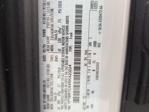 Certified 2024 Ford Transit 250 148 Medium Roof RWD image 42