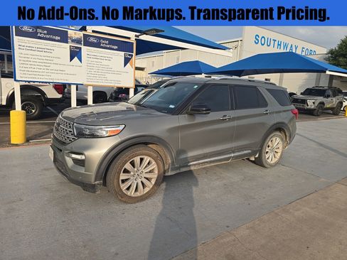 Used 2020 Ford Explorer Limited w/ Class III Trailer Tow Package RWD image 1