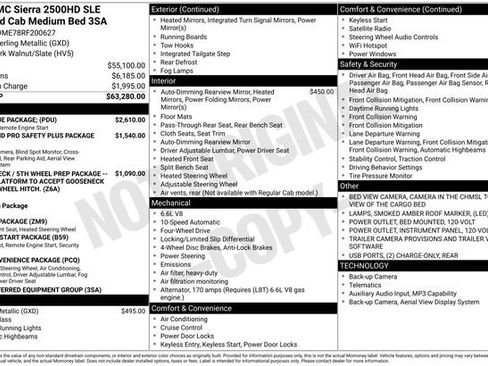 Used 2024 GMC Sierra 2500 SLE w/ SLE Value Package; image 10