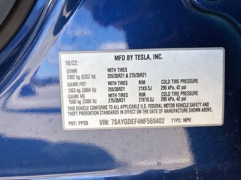 Used 2022 Tesla Model Y Performance image 20