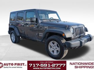 Used 2017 Jeep Wrangler Unlimited Sport w/ Quick Order Package 23S video 1